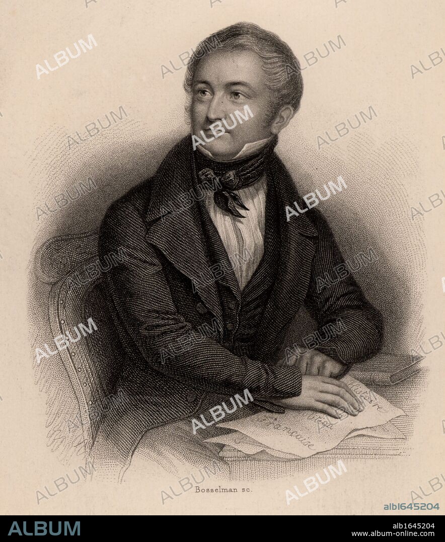 Louis Adolphe Thiers (1797-1877), French historian and statesman. President of Third Republic, 1870. Engraving. (Photo by: Universal History Archive/UIG via Getty Images).