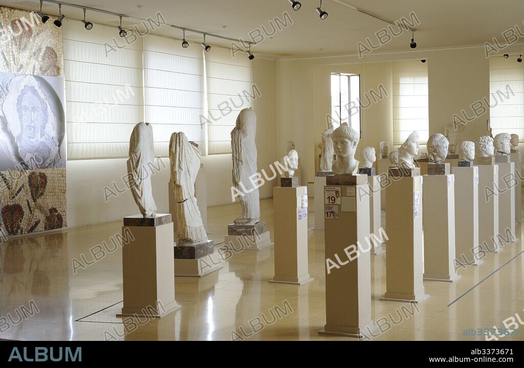 Museo Nacional Arqueológico. Tarragona. Cataluña. Interior. National Archaeological Museum. Tarragona. Spain. Inside.