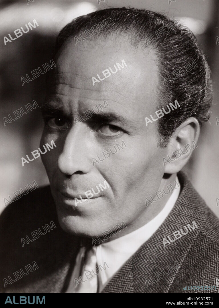 German actor and dubbing actor Peter Capell, Germany around 1958.