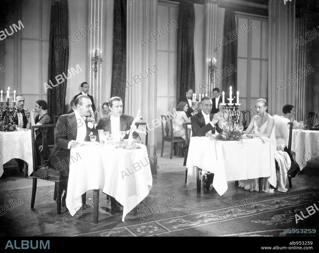 MARIA FERNANDA LADRON DE GUEVARA and RAFAEL RIVELLES in EL HOMBRE QUE SE REIA DEL AMOR, 1933, directed by BENITO PEROJO.