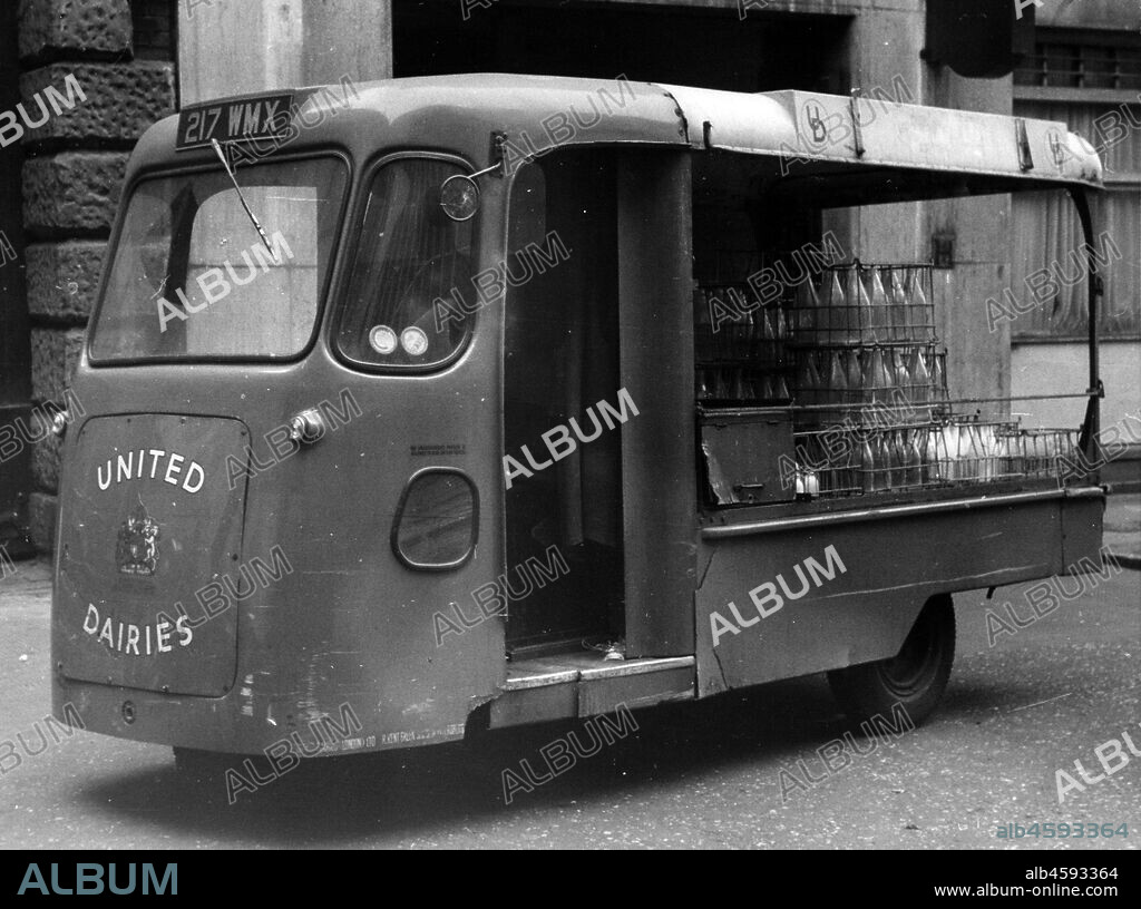 1962 Wales & Edwards electric milk float.