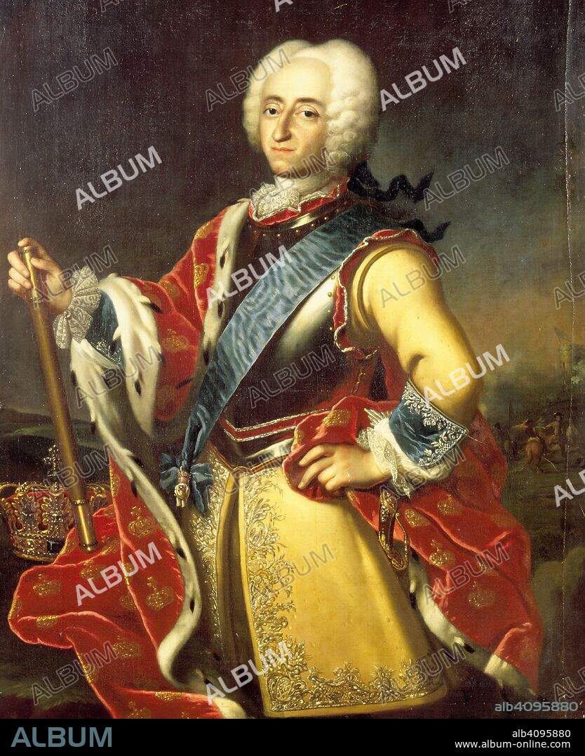 JOHANN SALOMON WAHL. King Frederick IV of Denmark and Norway (1671-1730).