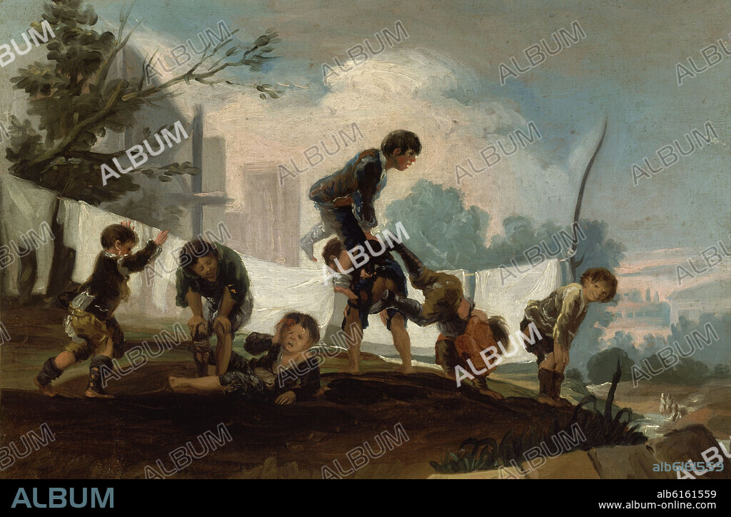 FRANCISCO DE GOYA. JUEGOS DE NINOS.