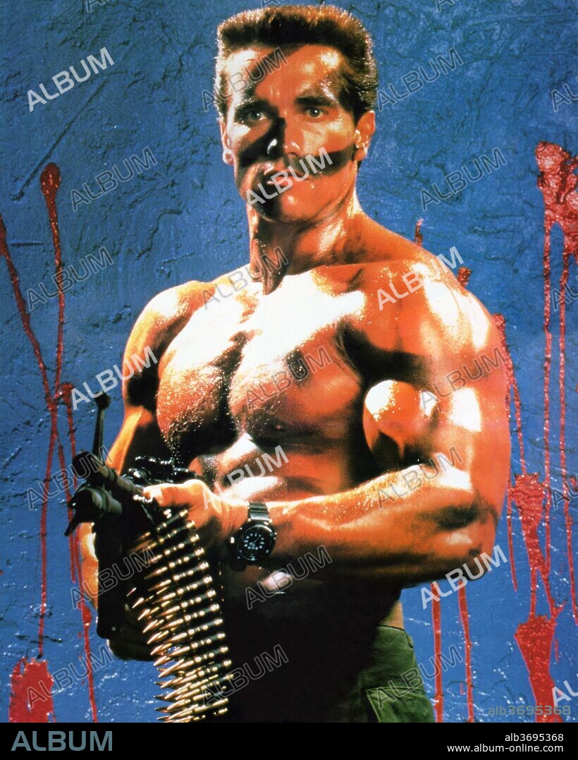 ARNOLD SCHWARZENEGGER in COMMANDO, 1985, directed by MARK L