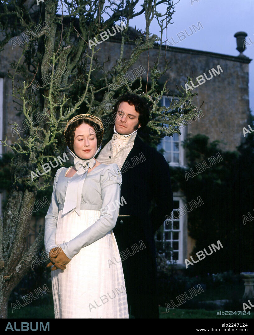 COLIN FIRTH und JENNIFER EHLE in PRIDE AND PREJUDICE, 1995, unter der Regie von SIMON LANGTON. Copyright BBC.