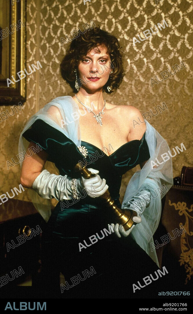 LESLEY ANN WARREN en JUEGO DE LA SOSPECHA, EL-CLUEDO, 1985 (CLUE), dirigida por JONATHAN LYNN. Copyright PARAMOUNT PICTURES.