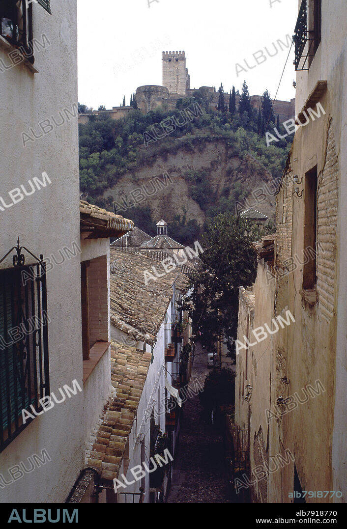 PANORAMICA DESDE EL ALBAICIN-TORRE DE LA VELA.