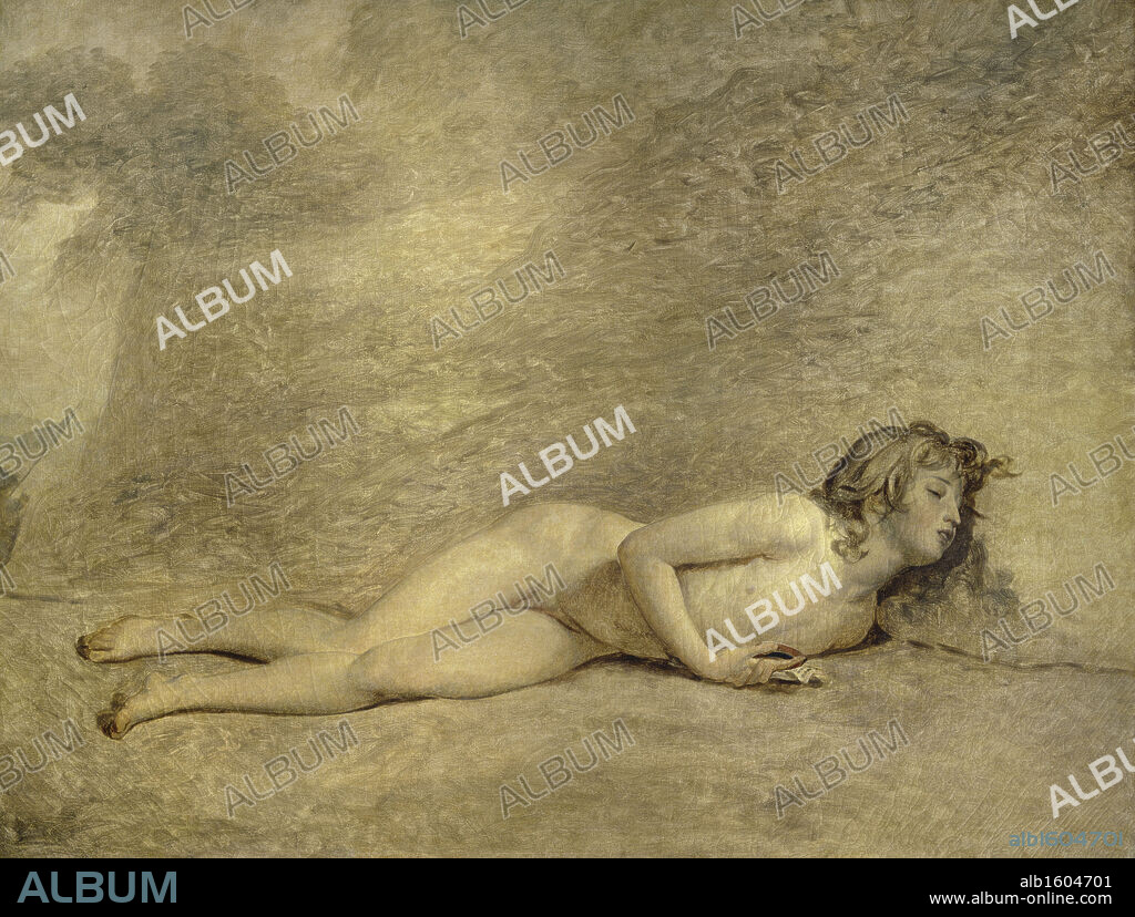 Portrait de Bara Nu   c. 1794   Jacques-Louis David (1748-1825/French)  Musee Calvet, Avignon.