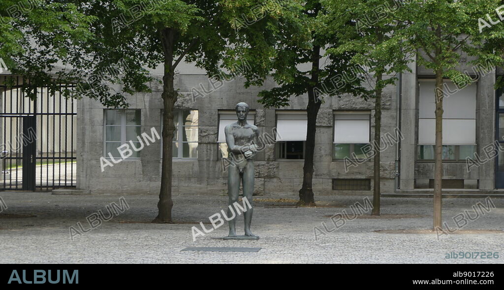 Photograph of the exterior of the German Resistance Memorial Centre (Gedenkstätte Deutscher Widerstand), a memorial and museum in Berlin. Part of the Bendlerblock, a complex of offices in Stauffenbergstrasse. It was here that Colonel Claus Schenk Graf von Stauffenberg (1907-1944) and other members of the failed 20 July 1944 plot that attempted to assassinate Adolf Hitler were executed. Dated 21st Century.