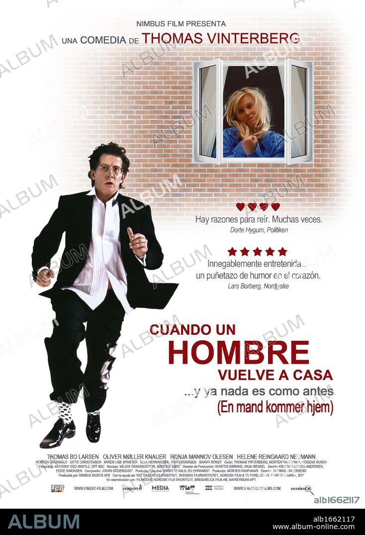 Poster of WHEN A MAN COMES HOME, 2007 (EN MAND KOMMER HJEM), directed by THOMAS VINTERBERG. Copyright NIMBUS FILM.