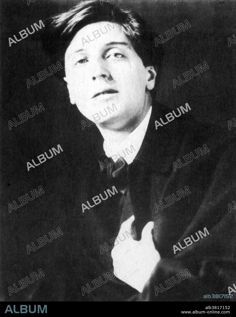Alban Maria Johannes Berg (February 9, 1885 - December 24, 1935) was an Austrian composer. He had little formal music education before he became a student of Arnold Schoenberg (1904) and studied counterpoint, music theory, and harmony. By 1906, he was studying music full-time; by 1907, he began composition lessons. Berg was a part of Vienna's cultural elite during the heady fin de siÃ¨cle period. His circle included the musicians Alexander von Zemlinsky and Franz Schreker, the painter Gustav Klimt, the writer Karl Kraus, the architect Adolf Loos, and the poet Peter Altenberg. From 1915-18, he served in the Austro-Hungarian Army. After WWI he settled in Vienna where he taught private pupils, and helped Schoenberg run his Society for Private Musical Performances, which sought to create the ideal environment for the exploration and appreciation of unfamiliar new music. As a composer he produced compositions that combined Mahlerian Romanticism with a personal adaptation of Schoenberg's twelve-tone technique. He died on Christmas Eve 1935, from blood poisoning apparently caused by an insect-sting-induced carbuncle on his back. He was 50 years old. No photographer credited, undated.