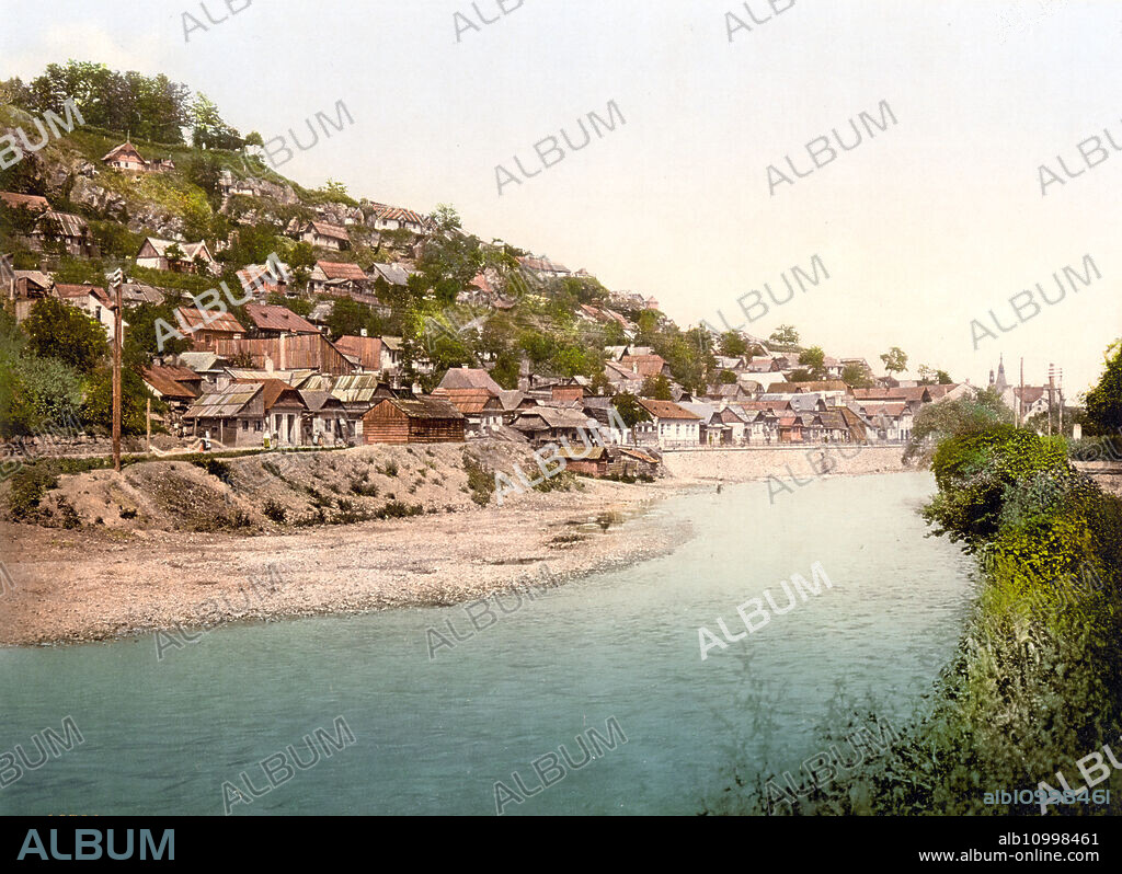 Klausenberg or Klausenburg, Fellegvar, Hungary, Austria-Hungary, Austria-Hungary Monarchy, today Romania, Historical, around 1900, digitally restored reproduction after an original from the 19th century.