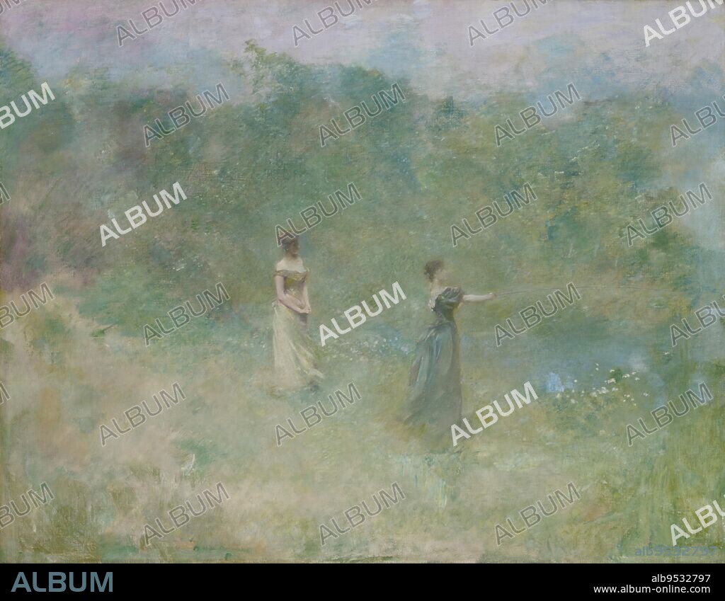 THOMAS WILMER DEWING. Summer. oil on canvas. Date: ca. 1890.