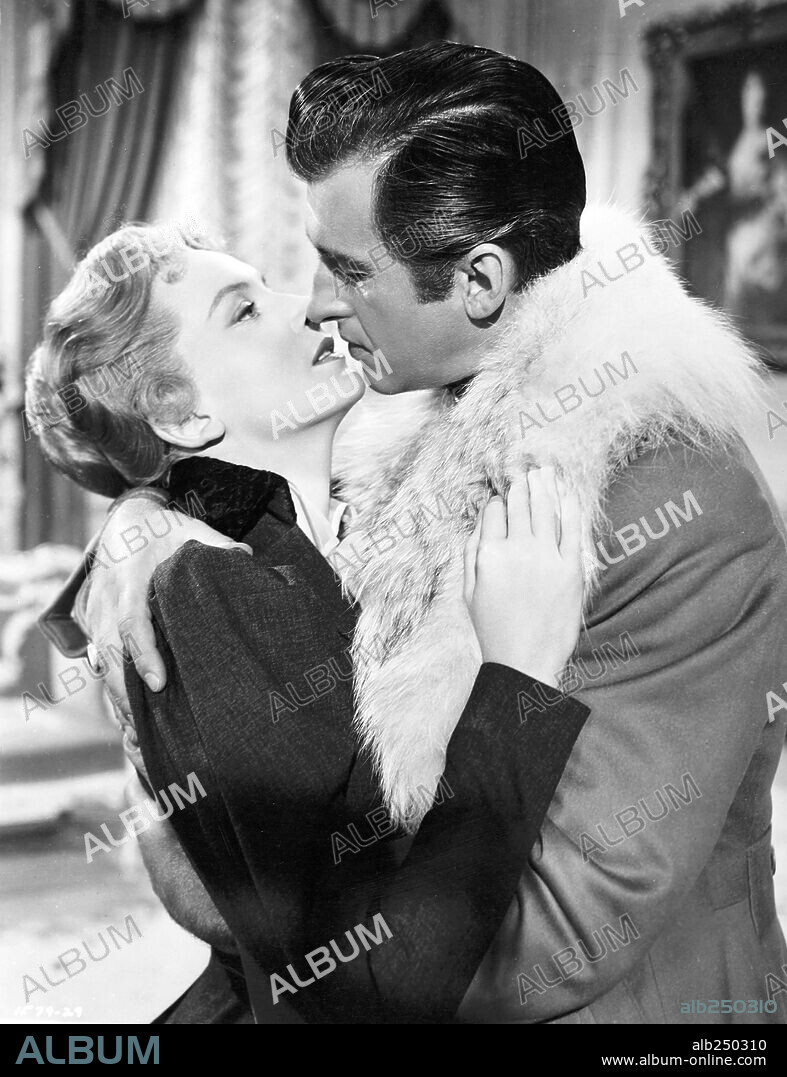 DEBORAH KERR und STEWART GRANGER in THE PRISONER OF ZENDA, 1952, unter der Regie von RICHARD THORPE. Copyright M.G.M.