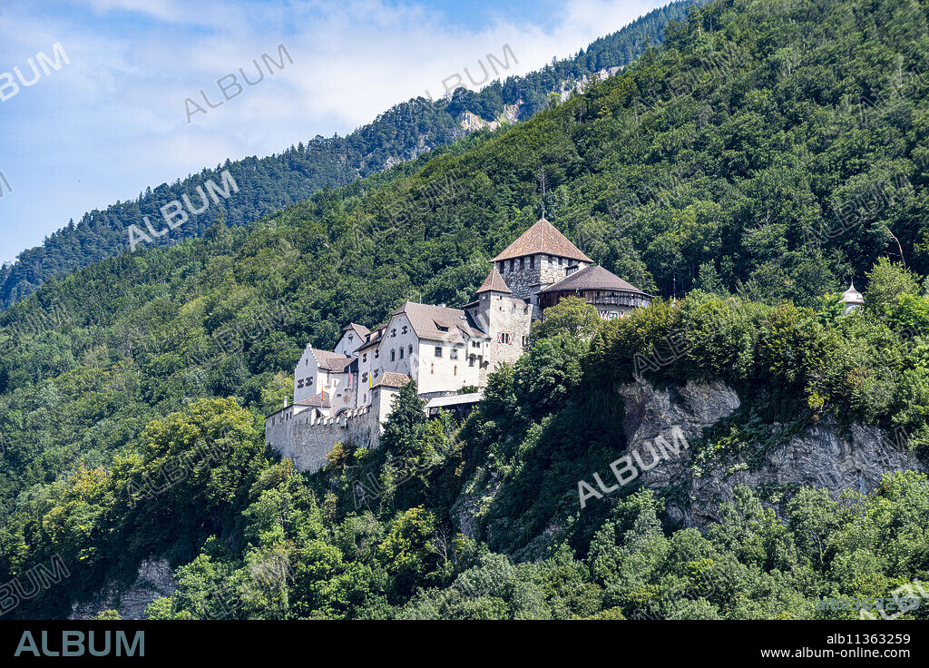 Vaduz Castle, Vaduz, Liechtenstein, Europe.