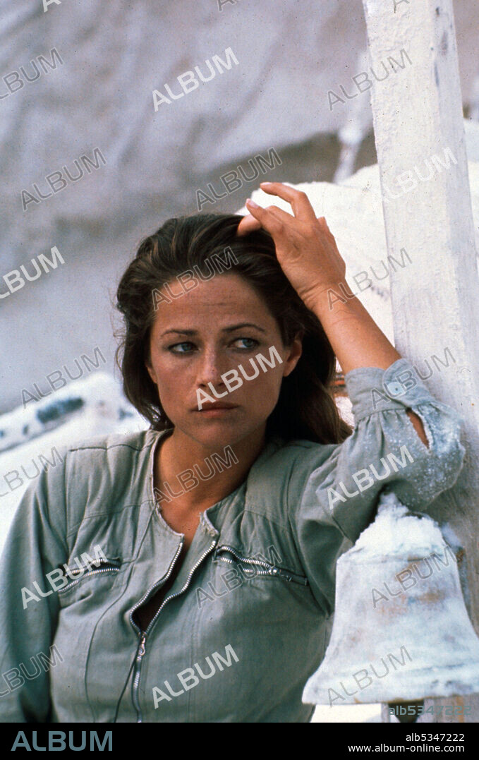 CHARLOTTE RAMPLING in ORCA, 1977, unter der Regie von MICHAEL ANDERSON. Copyright DINO DE LAURENTIIS.
