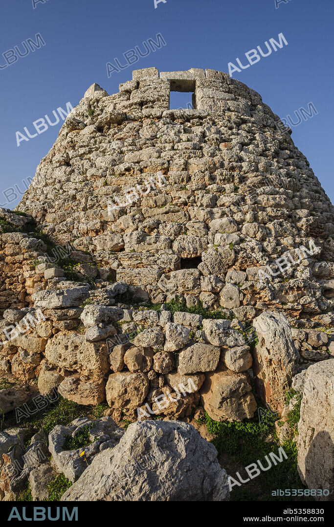 Torelló talayot, Maó, Menorca, Balearic Islands, Spain.