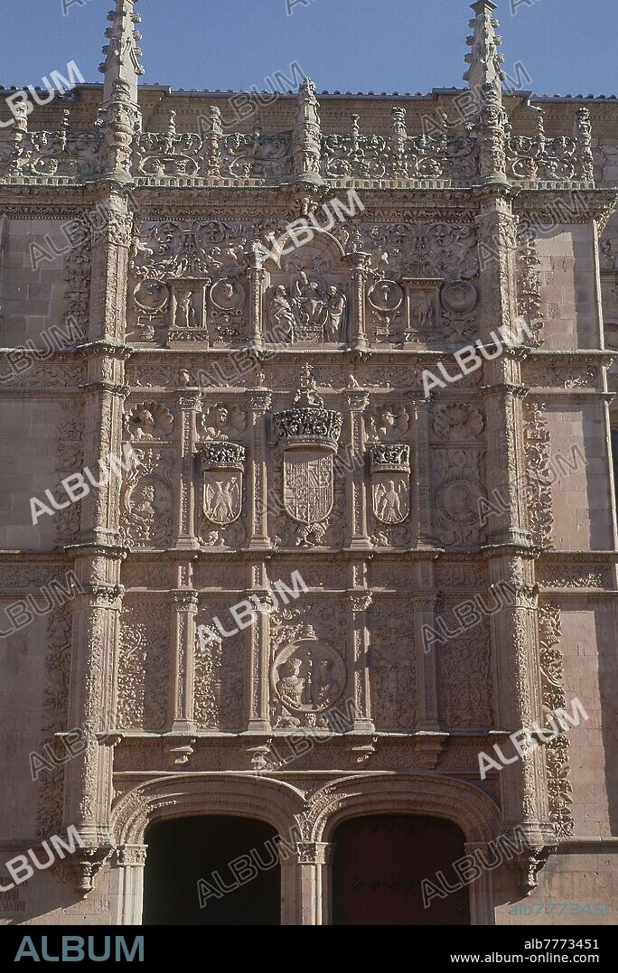 FACHADA RETABLO - ESTILO PLATERESCO - S XVI.