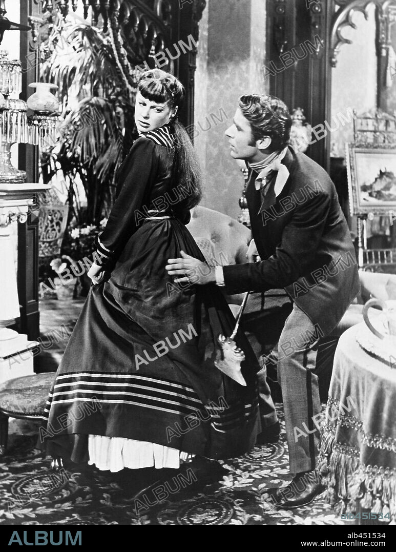 JUNE ALLYSON y PETER LAWFORD en MUJERCITAS, 1949 (LITTLE WOMEN), dirigida por MERVYN LEROY. Copyright M.G.M.