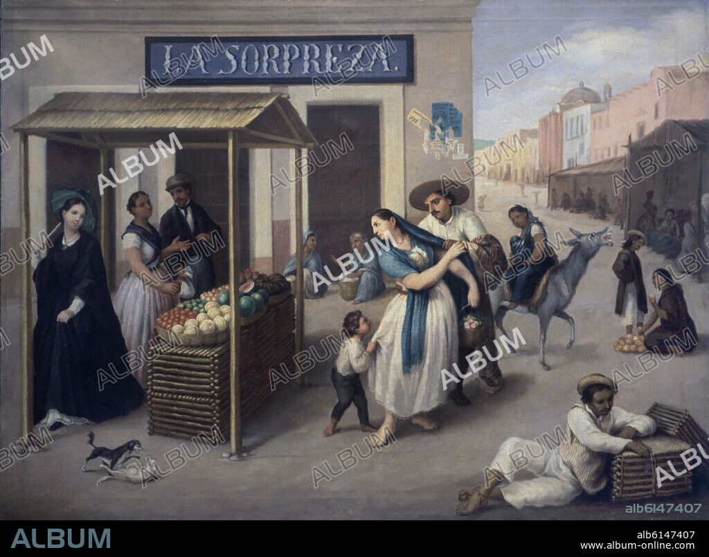 AUGUSTÍN ARRIETA. LA SORPREZA - 1850.