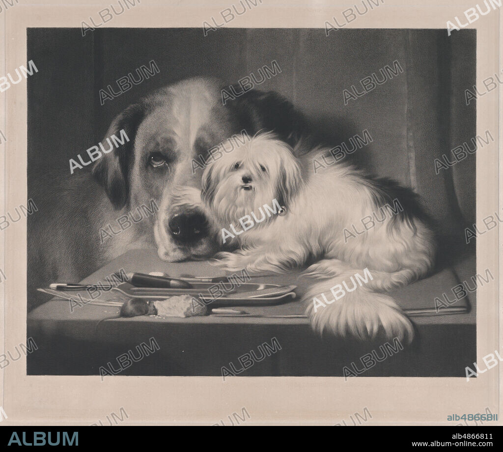 THOMAS LANDSEER. The Lion-Dog of Malta--The Last of His Tribe, 1844.
