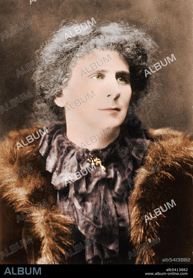 Hertha Ayrton, (1854-1923) was a British mathematician and physicist who was awarded the Hughes Medal by the Royal Society for her work on electric arcs and ripple marks in sand and water. Color enhanced.