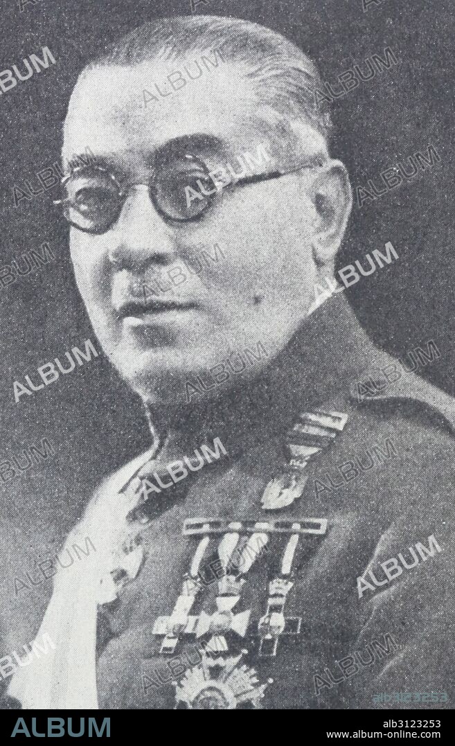 General Rafael Villegas Montesinos (1875 - 23 August 1936) Spanish officer arrested after the first failed attempt to overthrow the Republican Government in March 1936. Killed by a group of militiamen before standing trial.