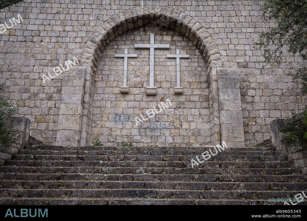 Ses Tres Creus, Soller, Mallorca, Balearic Islands, Spain.