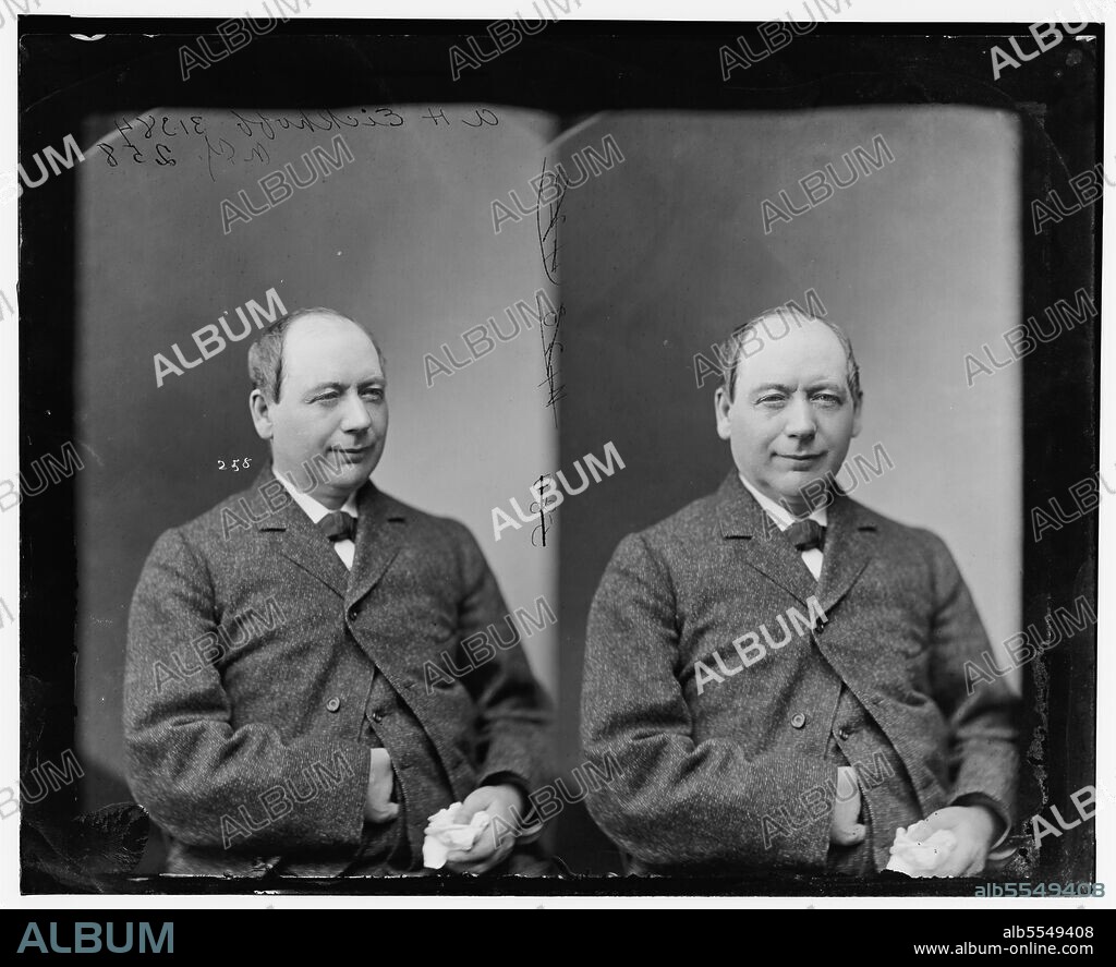 UNKNOWN. Gerhard Anton Eickhoff of New York, 1865-1880. Eickhoff, Hon. Anthony H. of N.Y., between 1865 and 1880.
