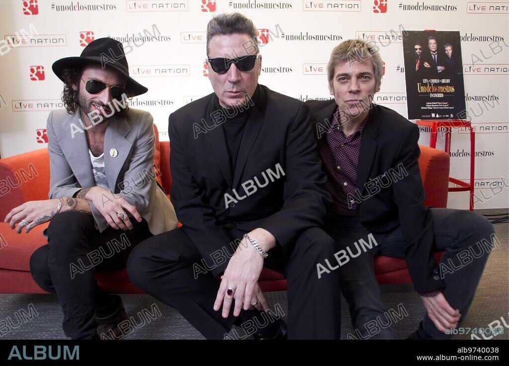 Madrid, 18/02/2013. Entrevista con Ariel Roth, Loquillo y Leiva. Foto: Isabel Permuy. Archdc.
