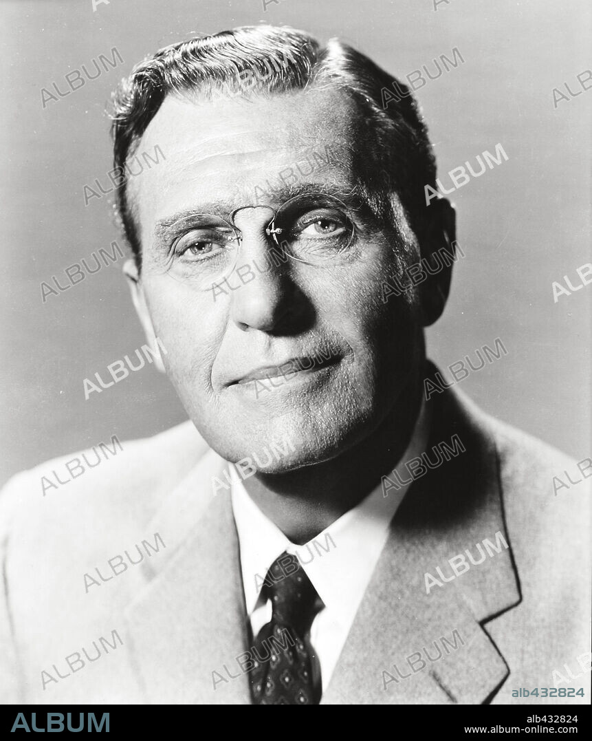 RALPH BELLAMY in SUNRISE AT CAMPOBELLO, 1960, directed by VINCENT J. DONEHUE. Copyright WARNER BROTHERS.
