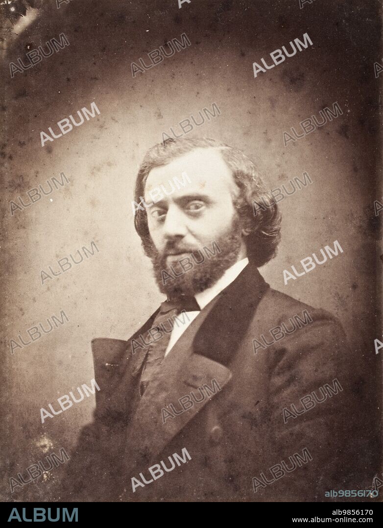 ALPHONSE LE BLONDEL. Portrait, Printed 1850 circa.