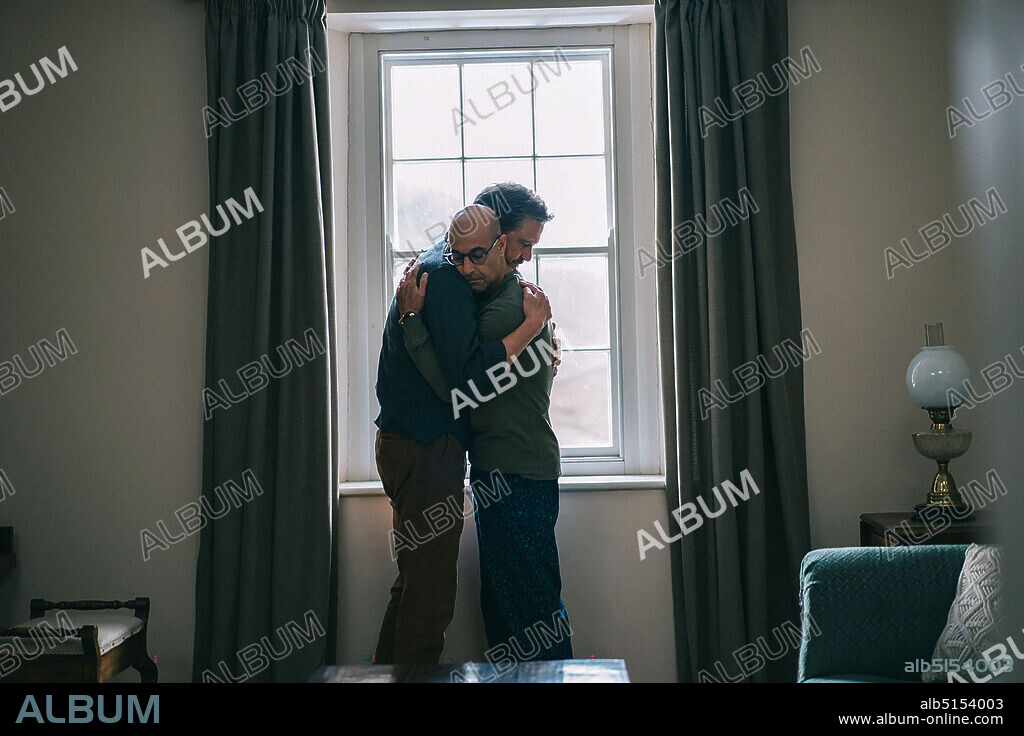 COLIN FIRTH et STANLEY TUCCI dans SUPERNOVA, 2020, réalisé par HARRY MACQUEEN. Copyright BBC FILMS.