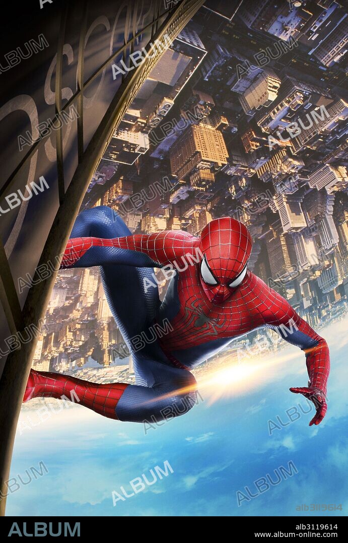 ANDREW GARFIELD in THE AMAZING SPIDER-MAN 2, 2014, directed by MARC WEBB. Copyright MARVEL ENTERPRISES.