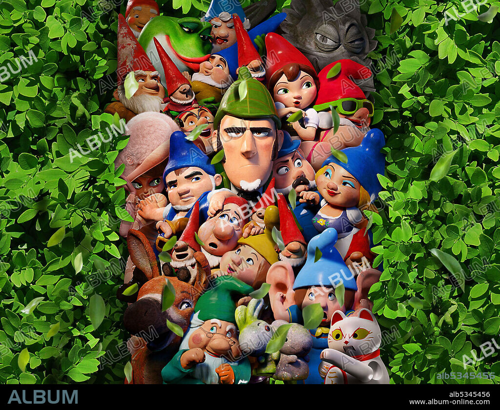 SHERLOCK GNOMES, 2018 (GNOMEO & JULIET: SHERLOCK GNOMES), dirigida por JOHN STEVENSON. Copyright MGM / Paramount Animation / Rocket Pictures.