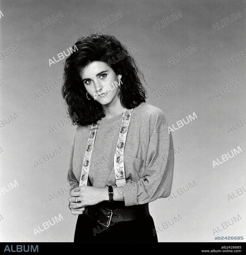 COURTENEY COX in FAMILY TIES, 1982, directed by SAM WEISMAN. Copyright ...