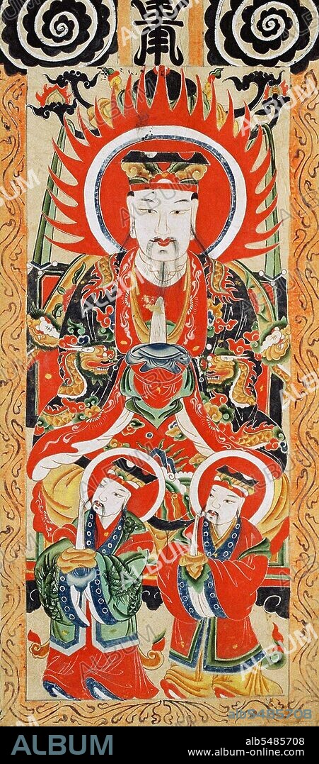 Hang Trong painting (Vietnamese: Tranh Hàng Tr?ng) is a genre of Vietnamese woodcut painting that originated from the area of Hàng Tr?ng and Hàng Nón streets in Old Hanoi's 36 Streets District. In the past, Hang Trong painting was an essential element of the T?t holiday in Hanoi, but today this tradition has almost disappeared and authentic Hang Trong paintings are found only in museums or fine art galleries.