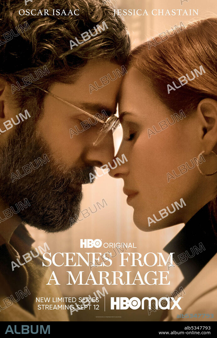 JESSICA CHASTAIN y OSCAR ISAAC en SECRETOS DE UN MATRIMONIO, 2021 (SCENES FROM A MARRIAGE), dirigida por HAGAI LEVI. Copyright Endeavor Content.