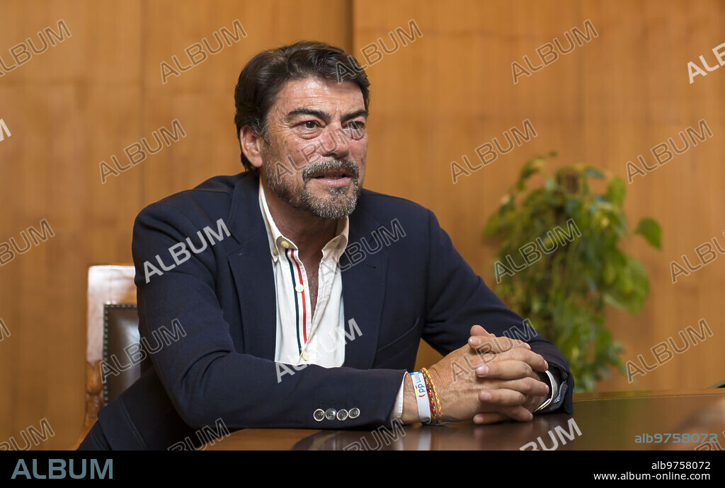 Alicante, 21/05/2019. Entrevista A Luis Barcala, alcalde de Alicante. Foto: Juan Carlos Soler Archdc.
