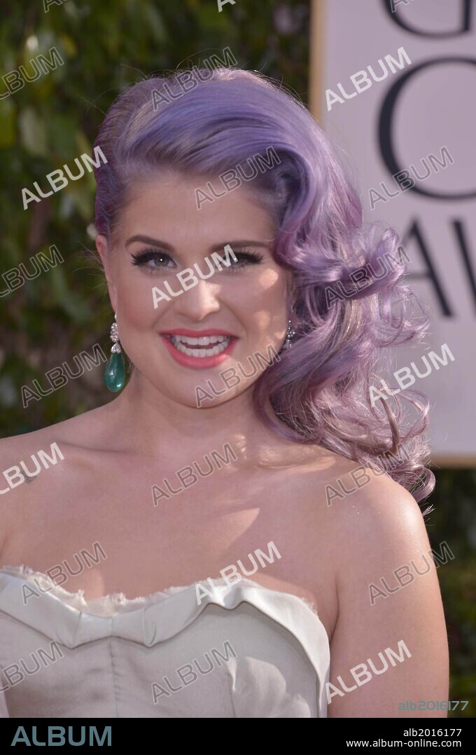 Jan. 13, 2013 - Hollywood, California, U.S. - Kelly Osbourne arrives on the red carpet to the 70th Golden Awards, at the Beverly Hilton Hotel on January 13, 2013 in Beverly Hills, CA.Photos by Joe White- Photos Inc. 13/01/2013