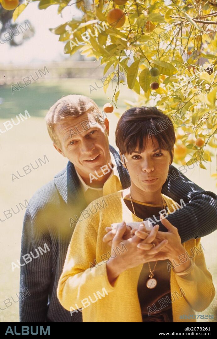 NEILE ADAMS und STEVE MCQUEEN.  1965
