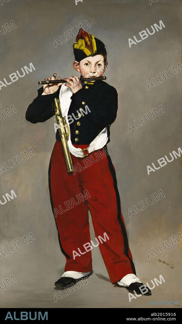 EDOUARD MANET. Édouard Manet / 'El Pífano', 1866, Óleo sobre lienzo, 160 × 97 cm.