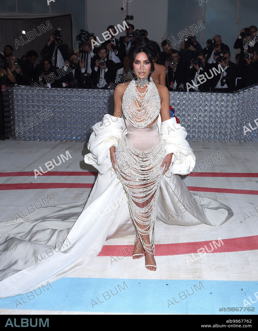 May 2, 2023, New York, New York, USA: Kim Kardashian attends the 2023 Met Gala Celebrating Karl Lagerfeld: A Line of Beauty at Metropolitan Museum of Art in New York. (Credit Image: © Photo Image Press via ZUMA Press Wire).