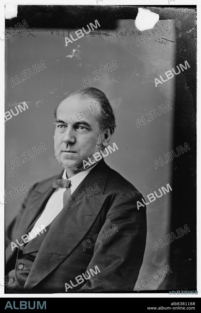 Packer, Hon. John B. of Pa. M.C. [Member of Congress?], between 1870 and 1880. [Politician, banker and lawyer: deputy attorney general; chairman of the United States House Committee on Railways and Canals].