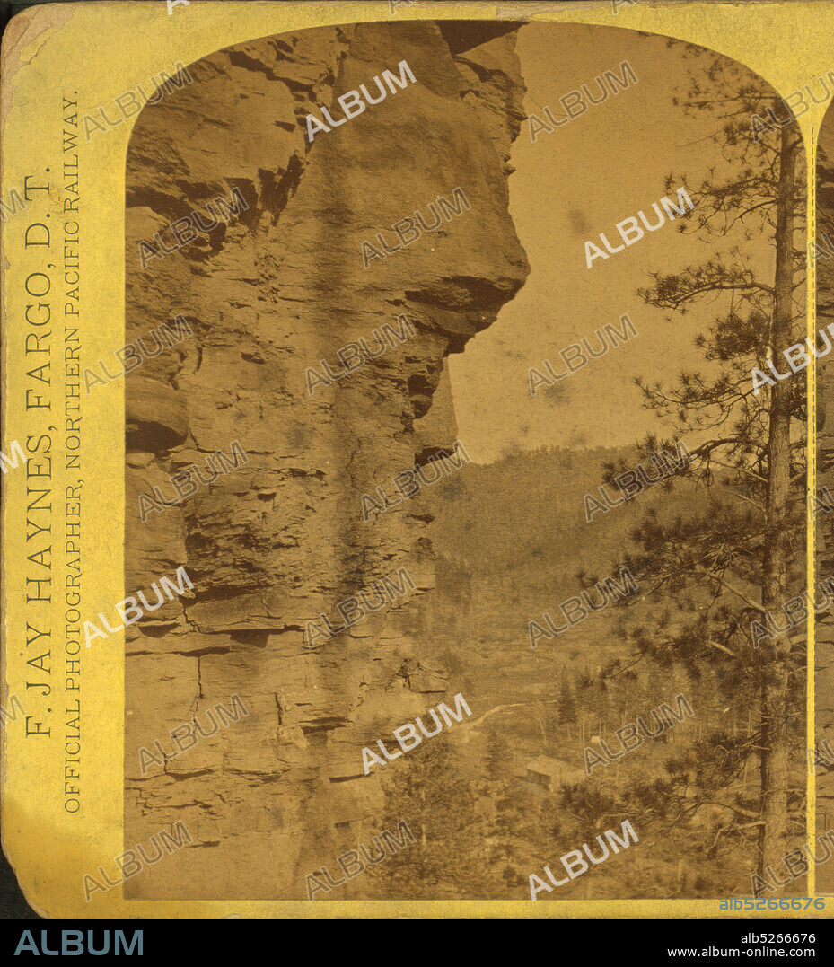 Palisades, near Deadwood., Haynes, F. Jay (Frank Jay) (1853-1921).