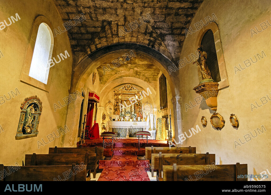 Capilla familiar.Finca de Es Calderers (a.1700). Comarca de Es Pla. Sant Joan. Mallorca. Baleares.España.