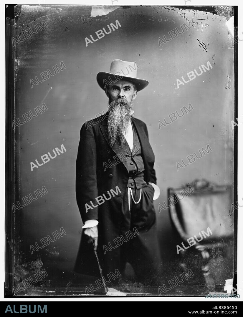William Mahone of Virginia, 1865-1880. Mahone, Hon. Senator of Virginia, Brig. Gen. in Civil War, between 1865 and 1880. (General in Confederate Army). [Civil engineer, railroad executive, politician and soldier: colonel of the 6th Virginia Volunteer Infantry Regiment].