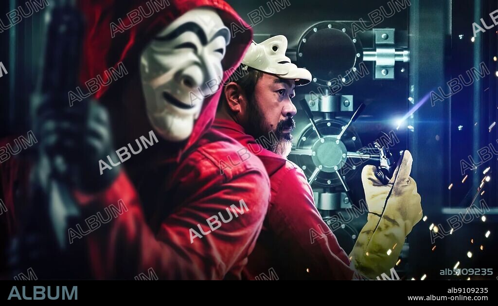 WON-JONG LEE in MONEY HEIST: KOREA-JOINT ECONOMIC AREA, 2022, directed by KIM HONG-SUN. Copyright BH Entertainment Co. Ltd.