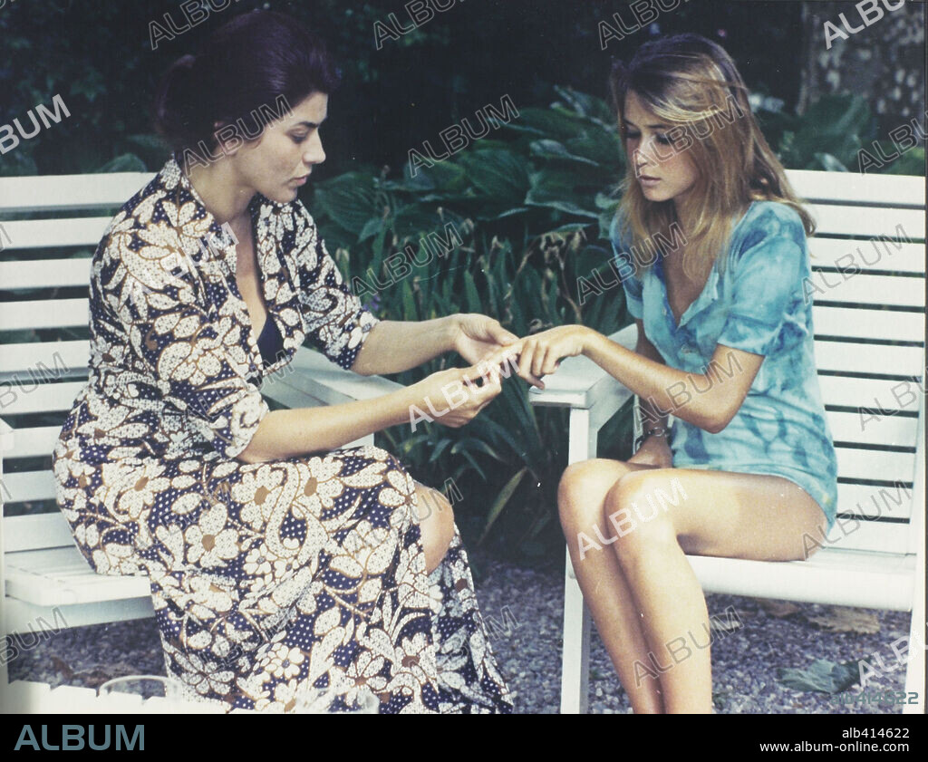 BEATRICE ROMAND y LAURENCE DE MONAGHAN en LA RODILLA DE CLAIRE, 1970 (LE GENOU DE CLAIRE), dirigida por ERIC ROHMER.