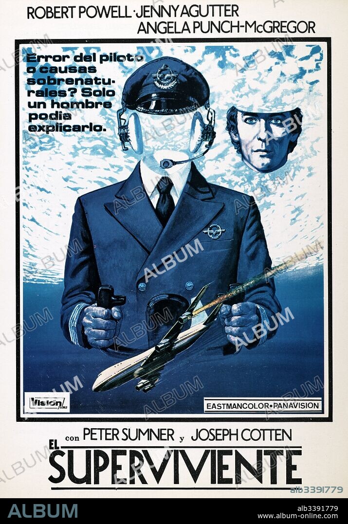Poster of THE SURVIVOR, 1981, directed by DAVID HEMMINGS. Copyright TUESDAY FILMS/RIACI INVESTMENTS.